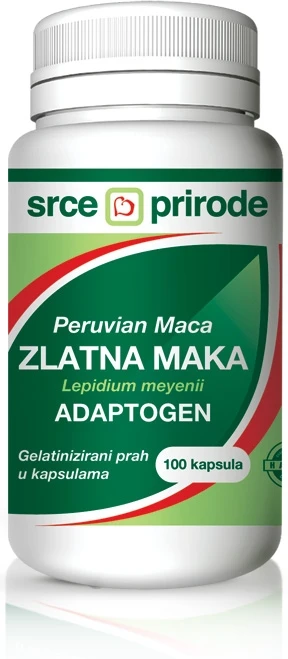 Zlatna maka (organski proizvod) 100 kapsula Srce prirode